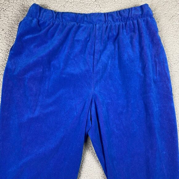 JUICY COUTURE Terry Cloth Track Pants Jogger track Jumpsuit Pant Blue Splash XXL - Picture 6 of 13